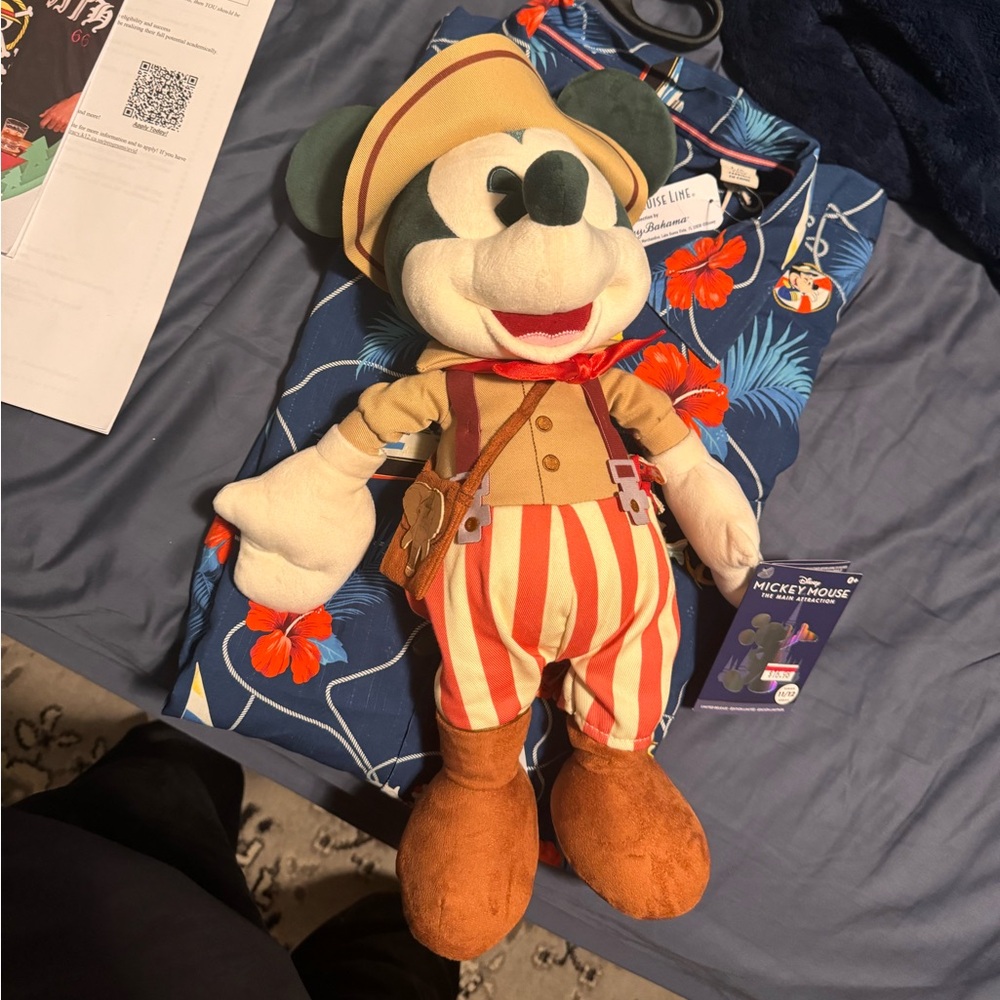 Mickey Mouse The Main Attraction Plushy